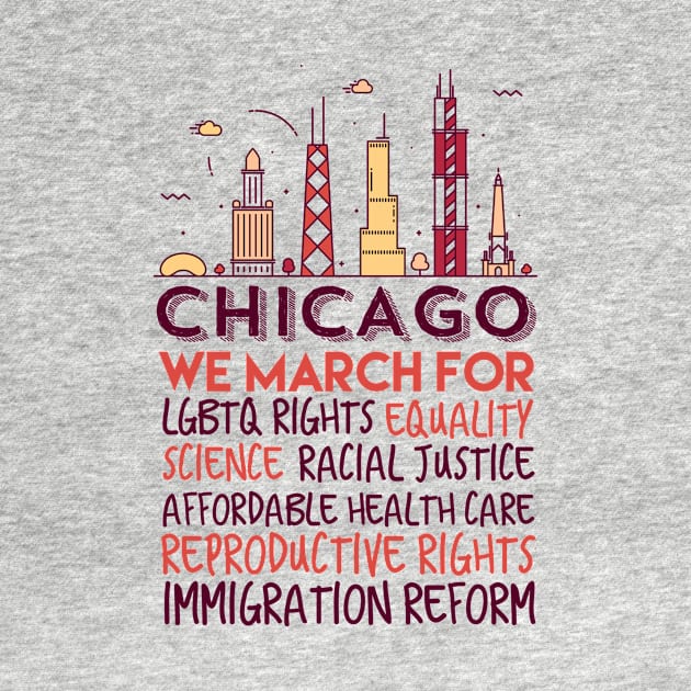 Chicago Women's March to the Polls by blueavocado